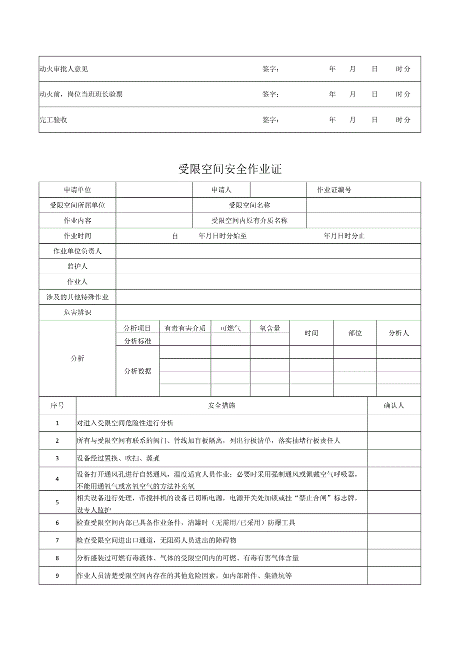 八大高危作业票及风险分析.docx_第2页