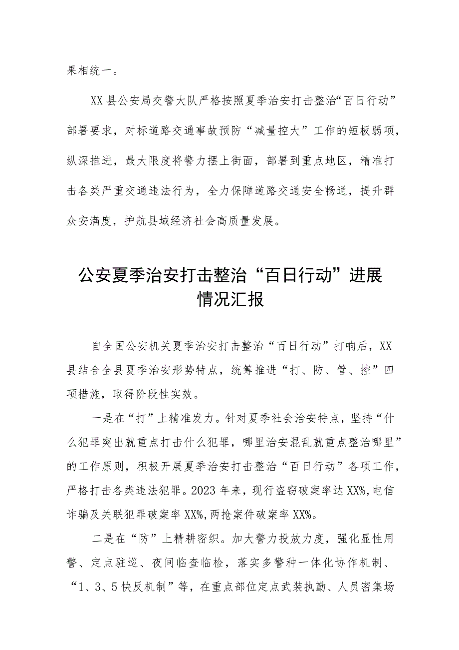 铁路公安夏季治安打击整治“百日行动”工作总结10篇.docx_第3页