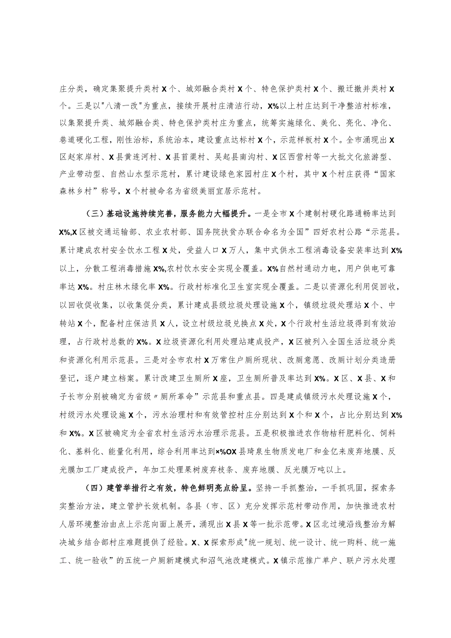 X市农村人居环境整治情况的调研报告.docx_第2页