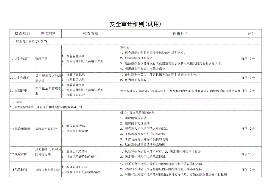 安全审计细则（试用）.docx_第1页