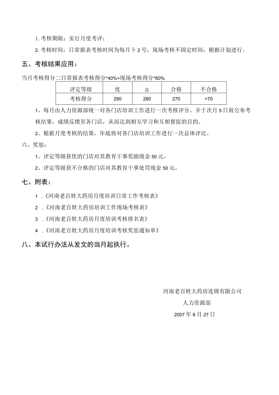 河南公司门店培训考核规定.docx_第3页