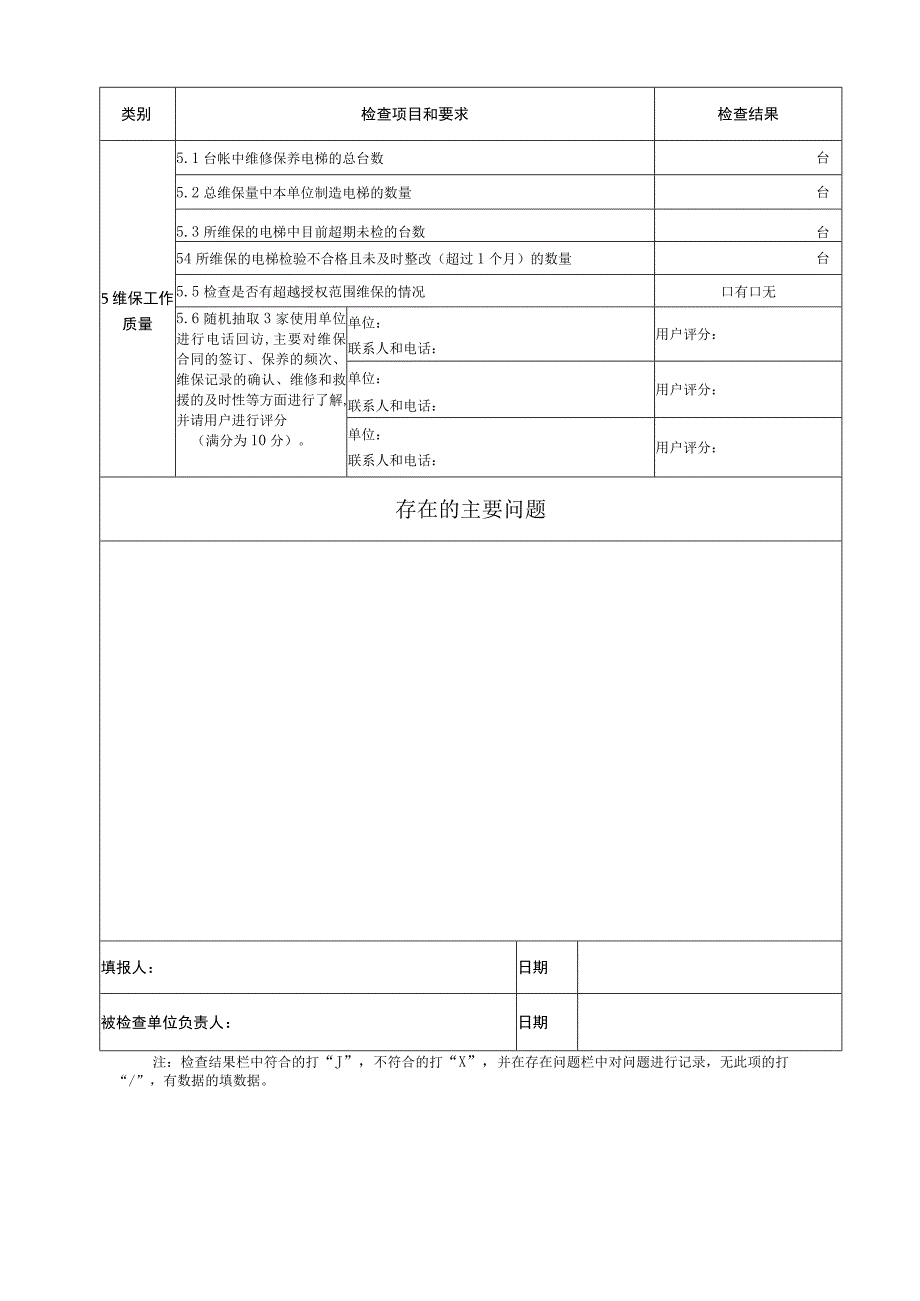 泰州市电梯维修保养单位、施工点自查表.docx_第3页