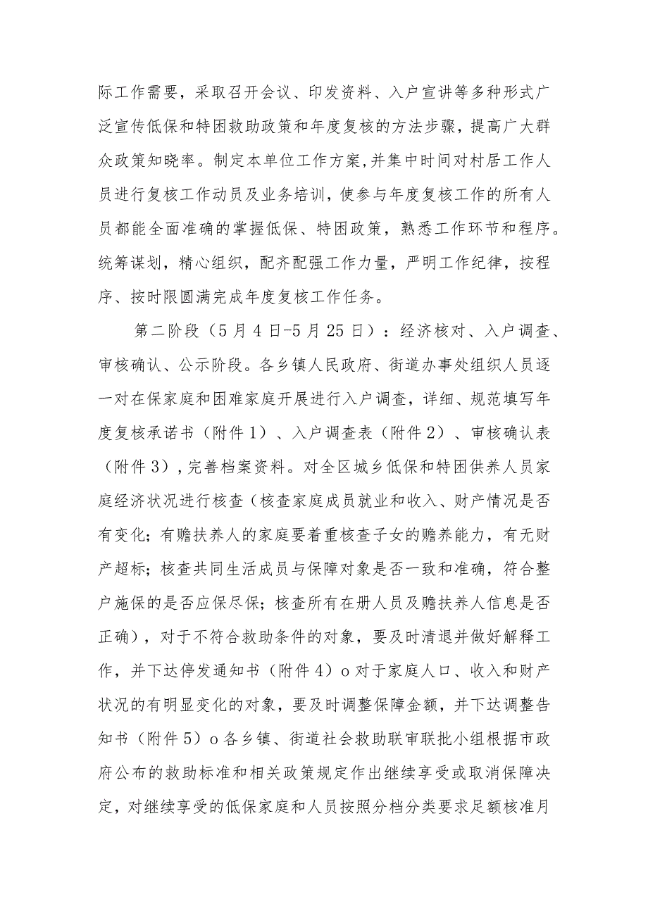 XX区2023年城乡低保和特困供养人员年度复核工作实施方案.docx_第2页