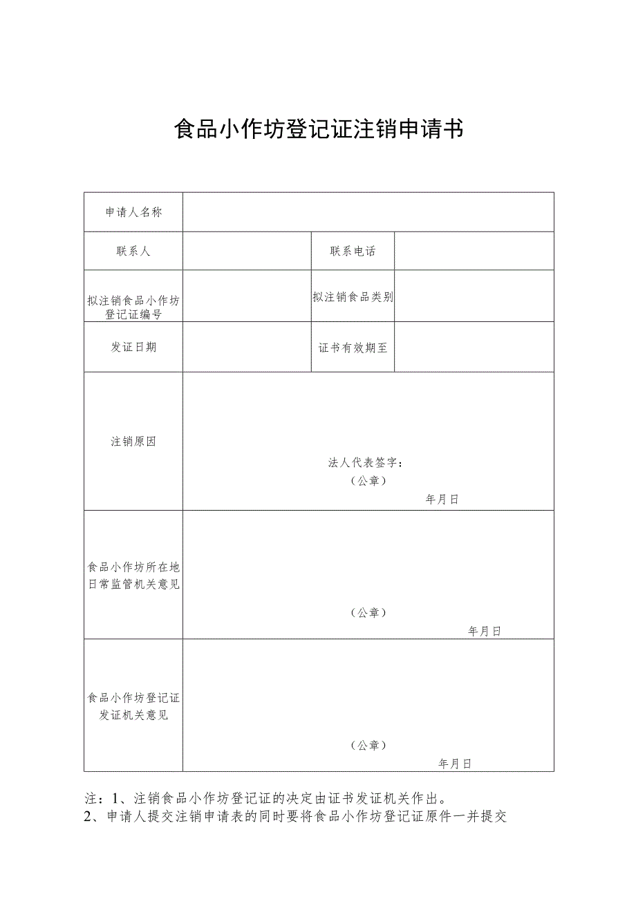 小作坊登记证注销申请书.docx_第3页