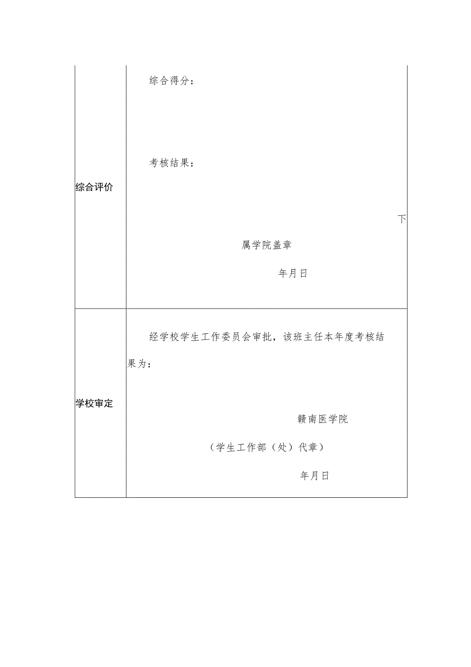 学院班主任年度工作考核登记表.docx_第3页