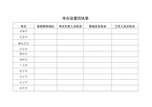 考点设置回执表.docx