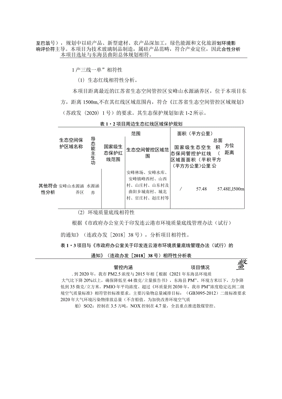 年产 2000 吨石英异形管件项目环评报告表.docx_第2页