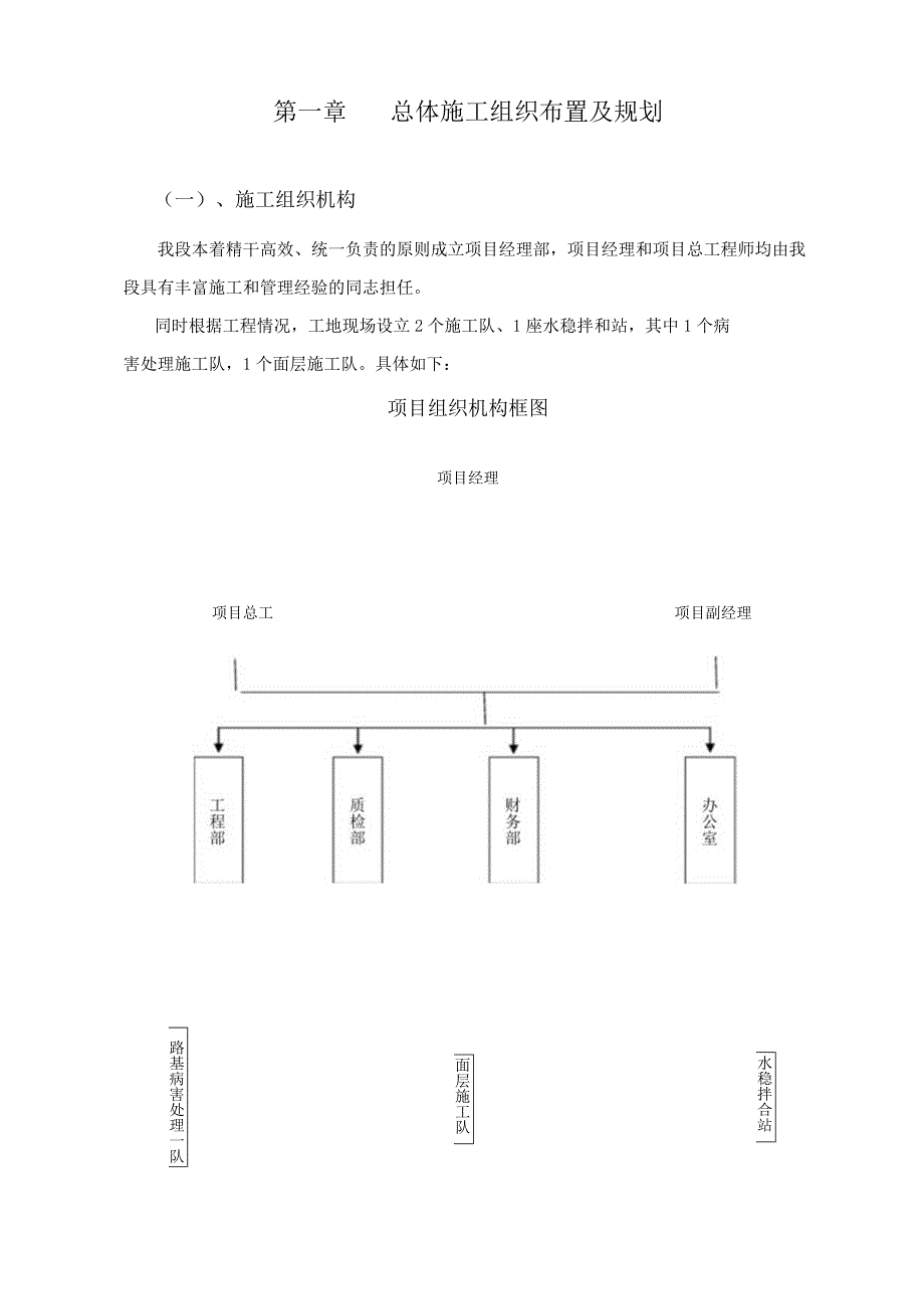 点病害处理路段施工组织设计2..docx_第1页