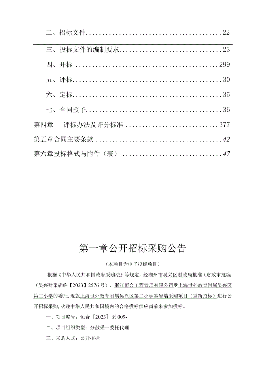 小学攀岩墙采购项目（重新招标）招标文件.docx_第2页