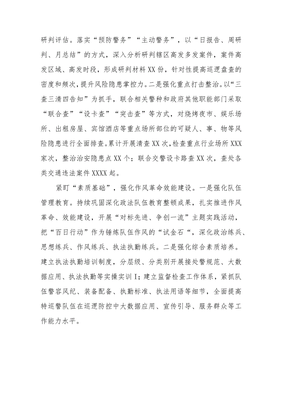 公安推进夏季治安打击整治“百日行动”总结(九篇).docx_第3页