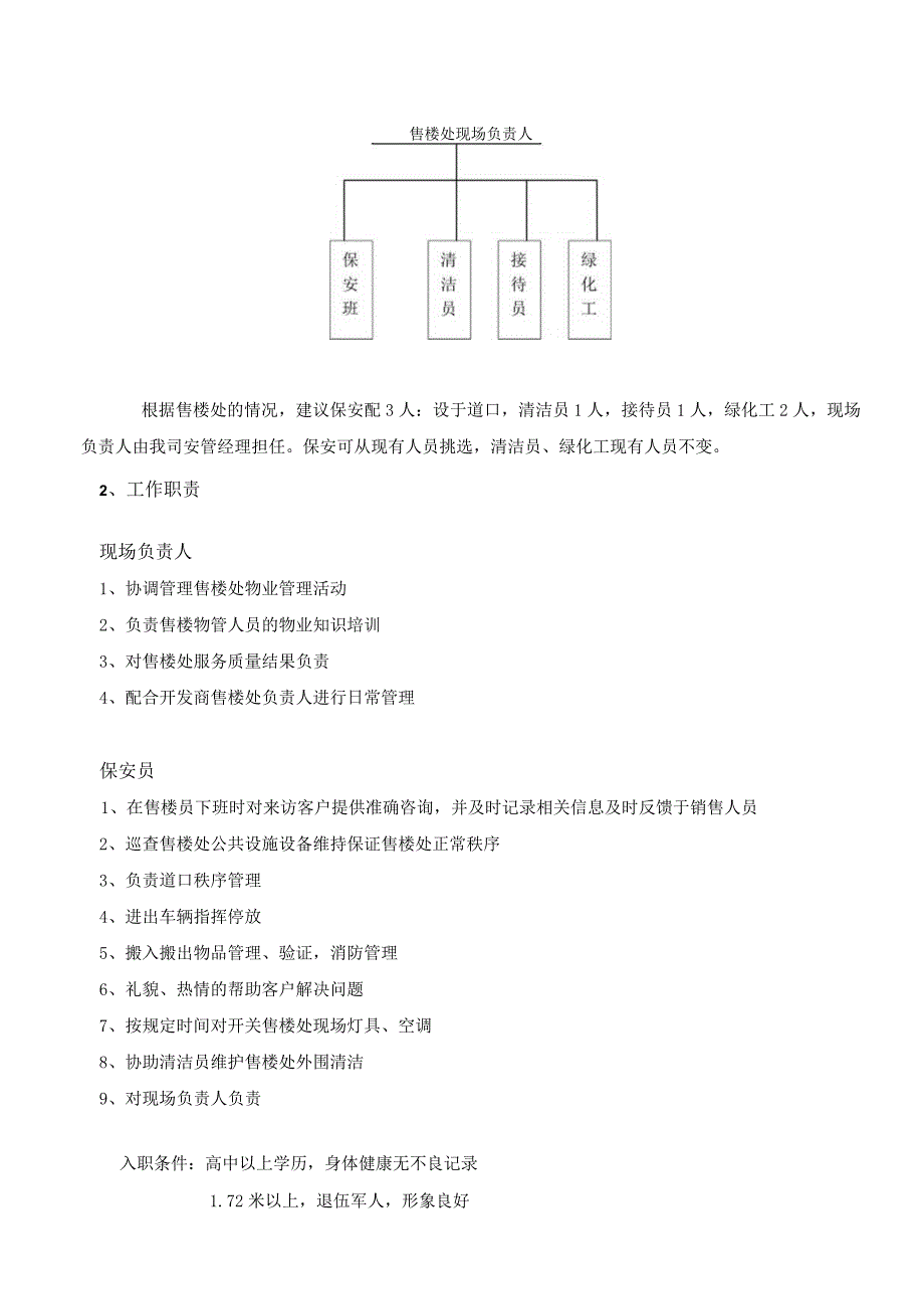 （某某公司行业）城市假日售楼处管理方案（20页汇编）.docx_第2页