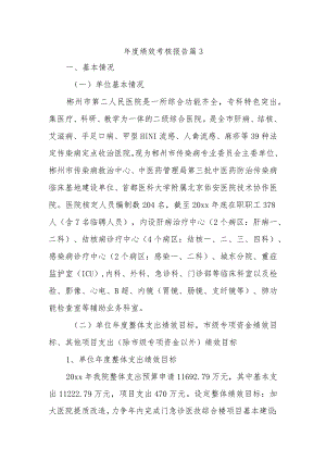 年度绩效考核报告篇3.docx