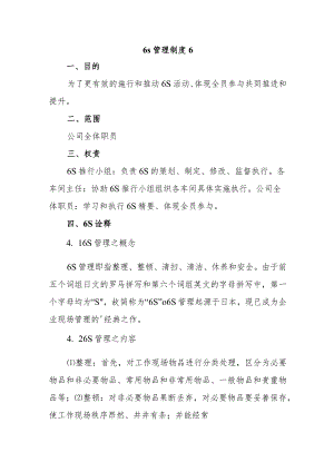 6s管理制度 6.docx