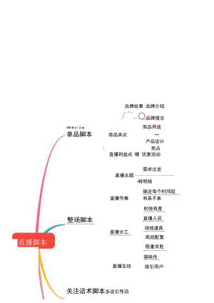 直播带货思维导图5篇.docx