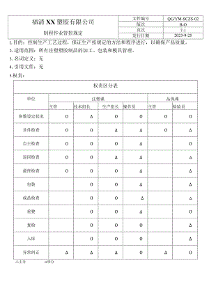 制程作业管控规定QG.docx