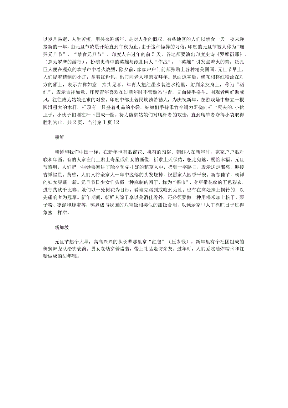 2023漂亮简单的元旦节日手抄报范文.docx_第2页