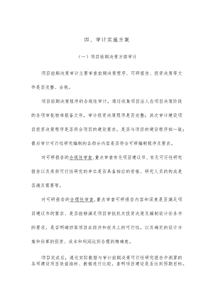 项目审计实施方案.docx