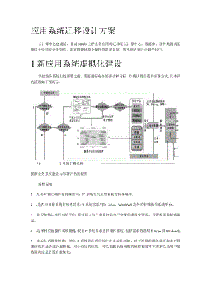 应用系统迁移设计实施方案.docx