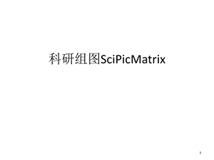 科研论文作图019科研组图SciPicMatrix.ppt