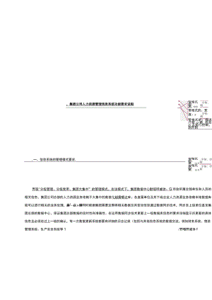 人力资源管理信息系统总体需求.docx