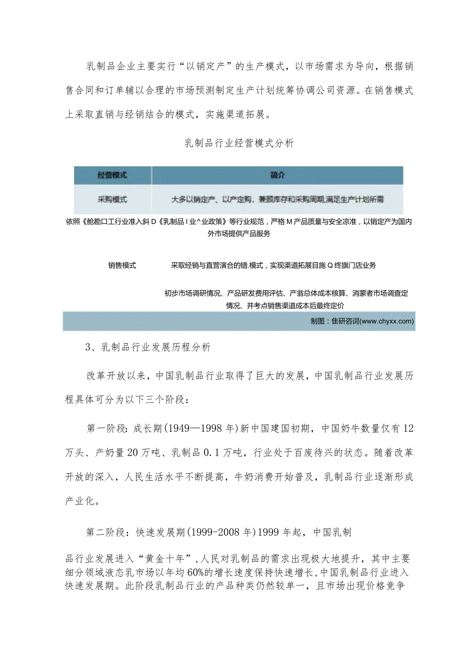 2023年中国乳制品行业发展历程产业链全景发展现状竞争格局、发展趋势分析.docx_第2页