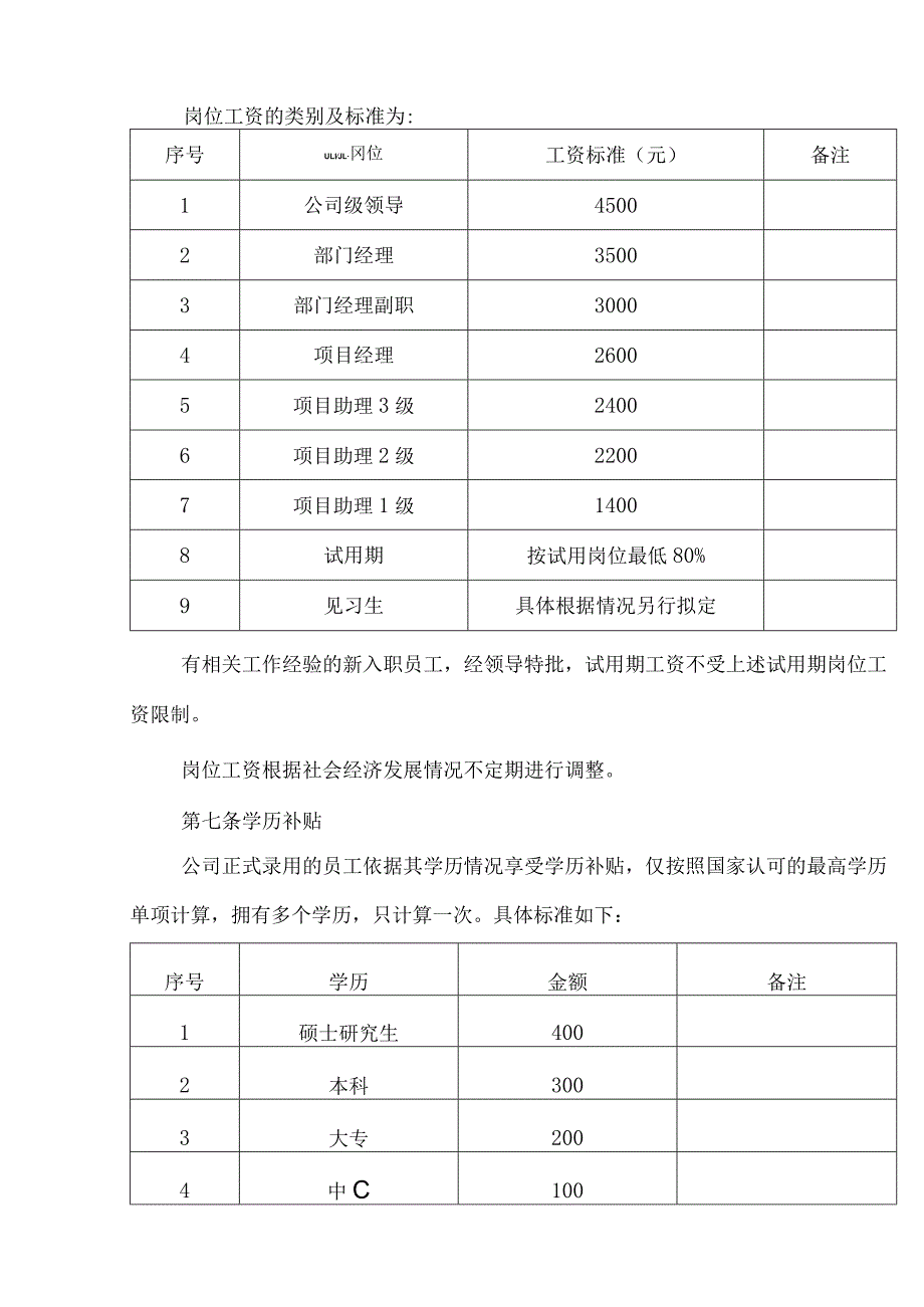 咨询公司薪酬管理制度.docx_第3页