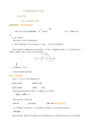 实数精选习题提高能力.docx