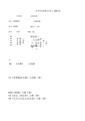 小学生必背古诗100首(注音版).docx