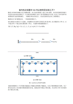 801-室内热点场景中5G可以使用灵活双工不？.docx