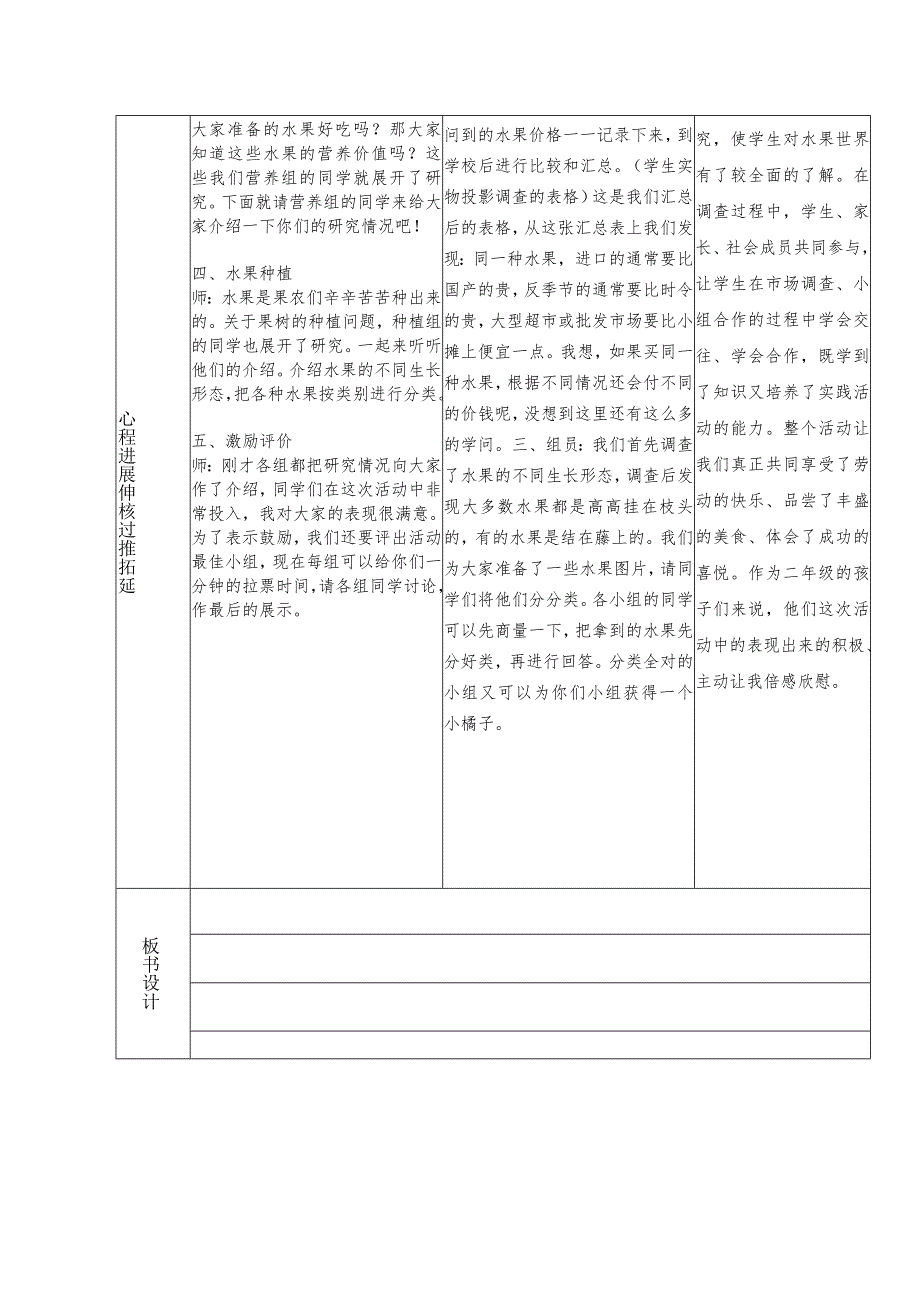 中小学“精智课堂”课堂教学案--走进水果世界2.docx_第2页