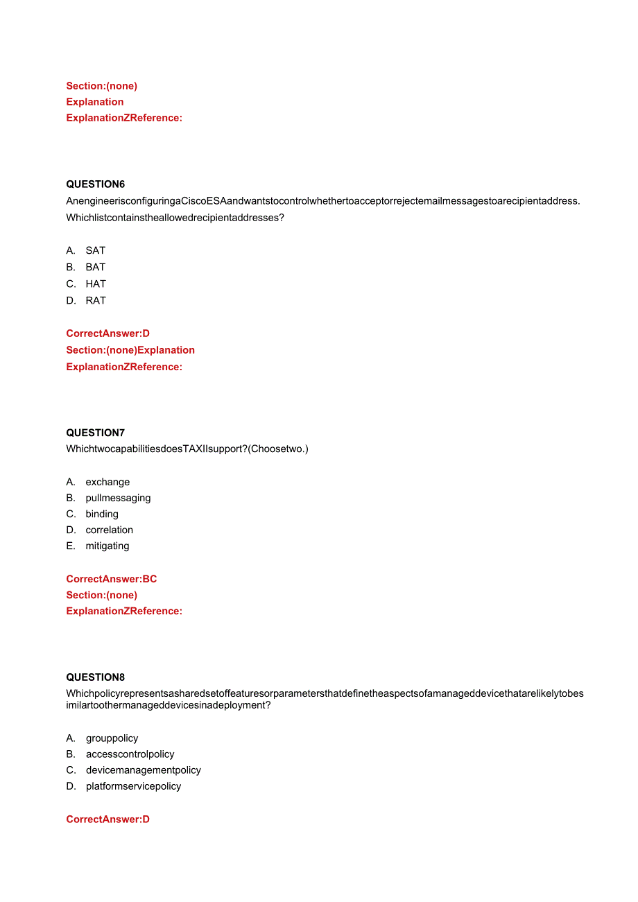 CCNP&CCIE Security SCOR思科认证网络工程师题库1.docx_第3页