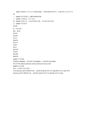 舞钢高强度钢板Q690ZT热处理后硬度.docx