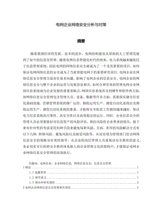 电网企业网络信息安全管理.docx