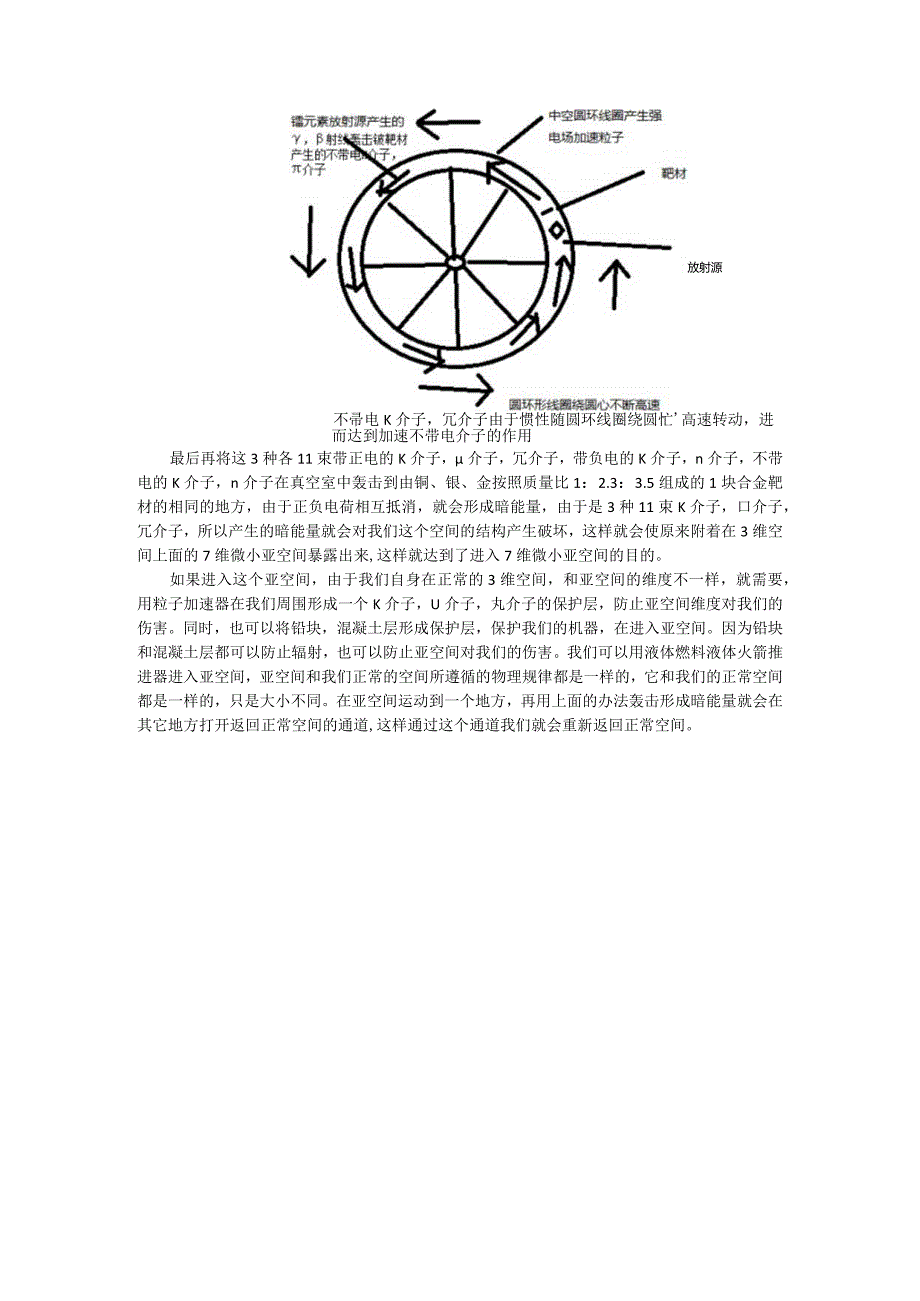 用正负介子对撞产生的暗能量打开亚空间的机器.docx_第2页