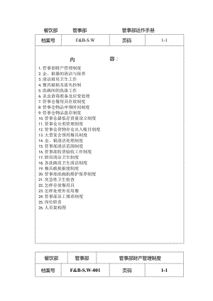 管事部运作程序手册.docx