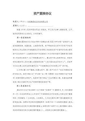 资产置换协议.docx