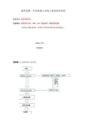 退休返聘、劳务派遣人员线上备案使用说明.docx