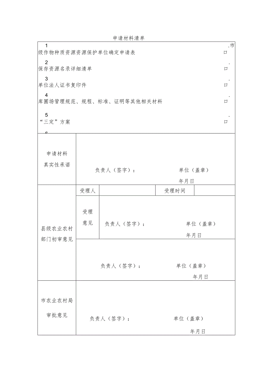 市级作物种质资源保护单位确定申请表.docx_第2页