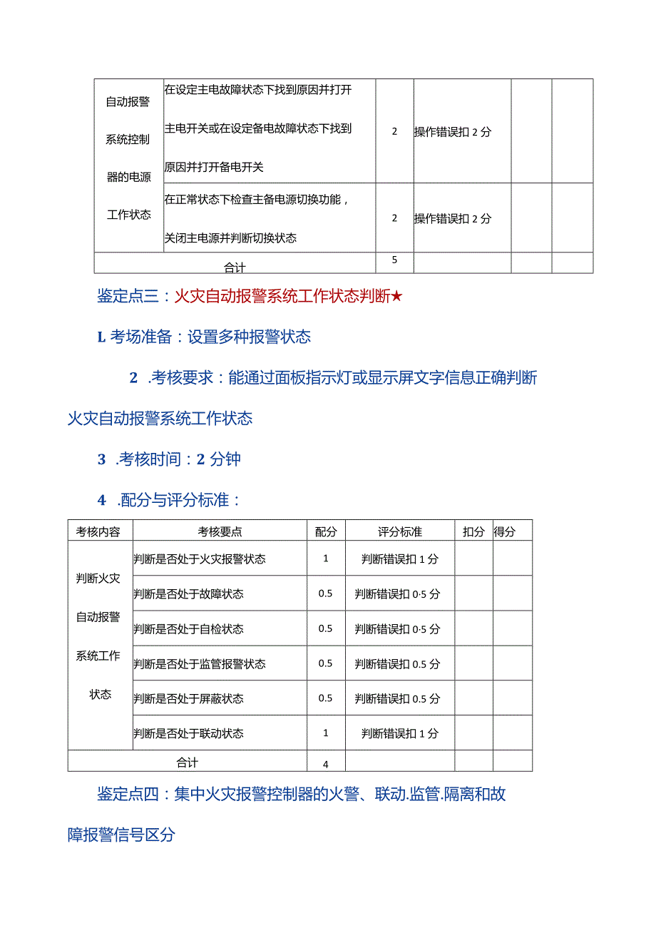 中级消防设施（监控操作）方向考核标准.docx_第3页