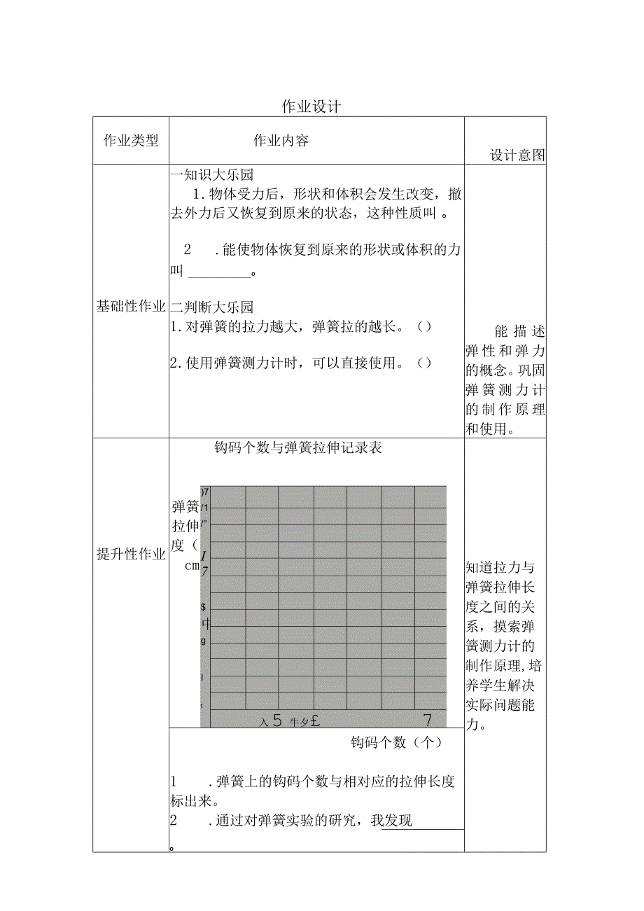 小学科学弹力作业设计.docx_第1页