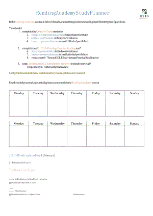 2024剑桥雅思讲义Reading_Academy_Study_Planner.docx