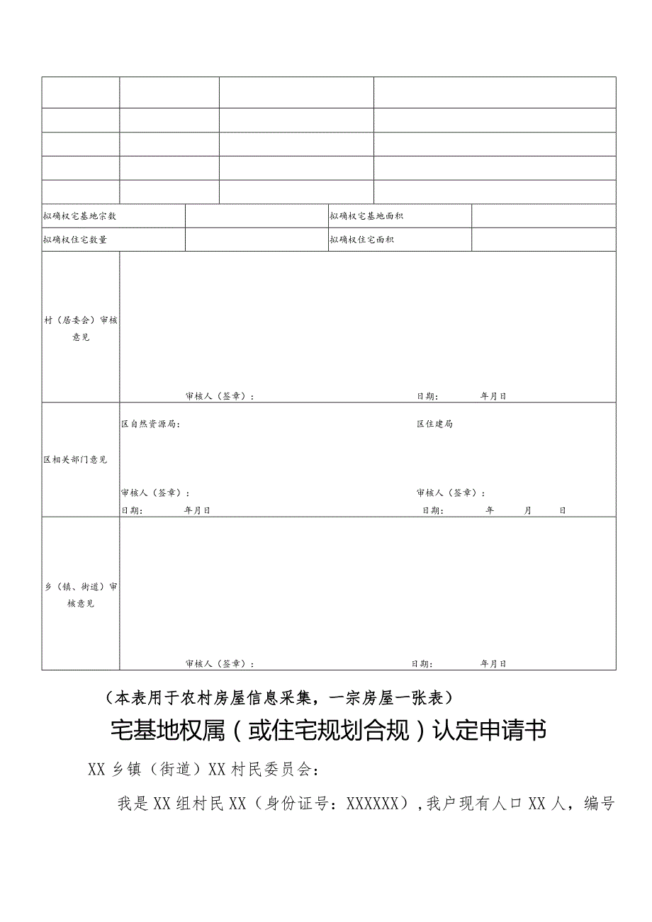 花溪区农村宅基地和农房确权信息认定表.docx_第3页