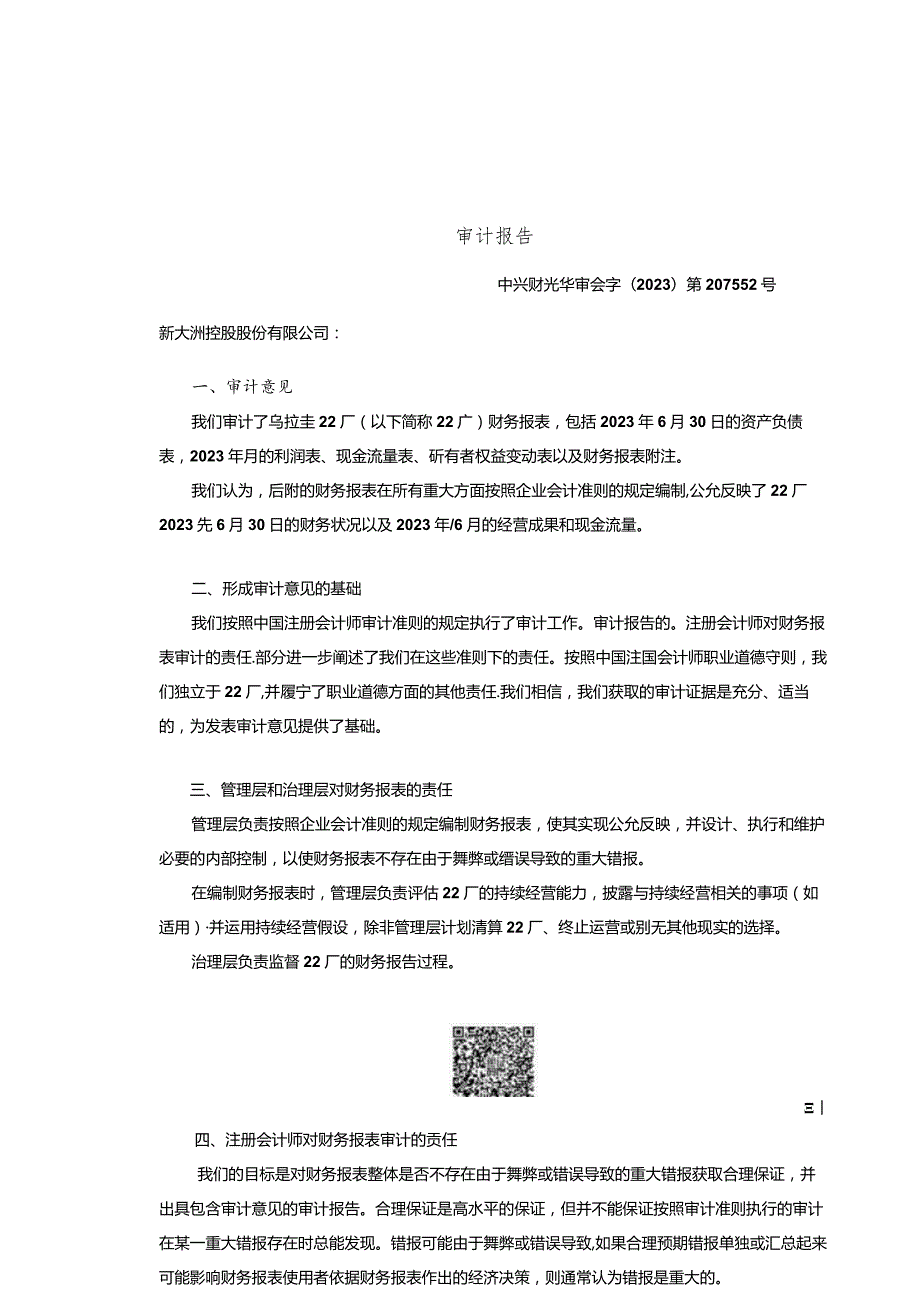 新大洲A：乌拉圭22厂审计报告.docx_第3页