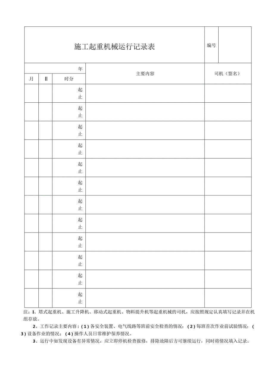 起重机械运行记录表.docx_第3页