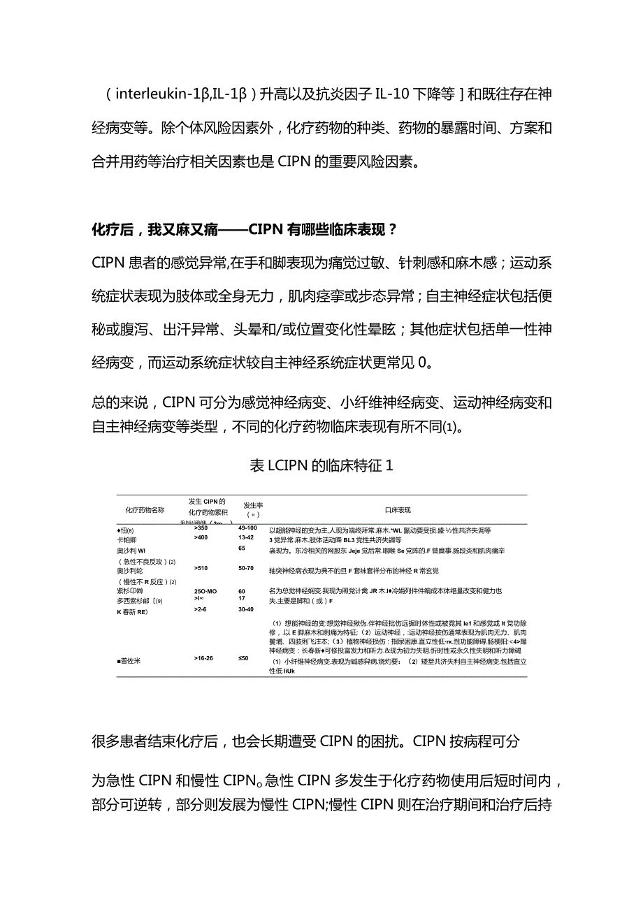 化疗诱导的周围神经病变诊疗进展2023.docx_第2页