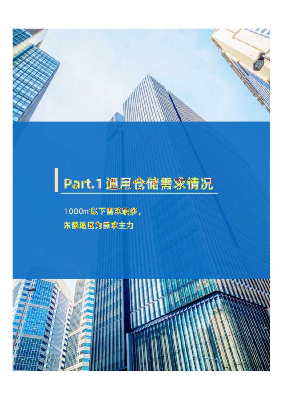 2024年5月中国通用仓储市场动态报告.docx_第1页