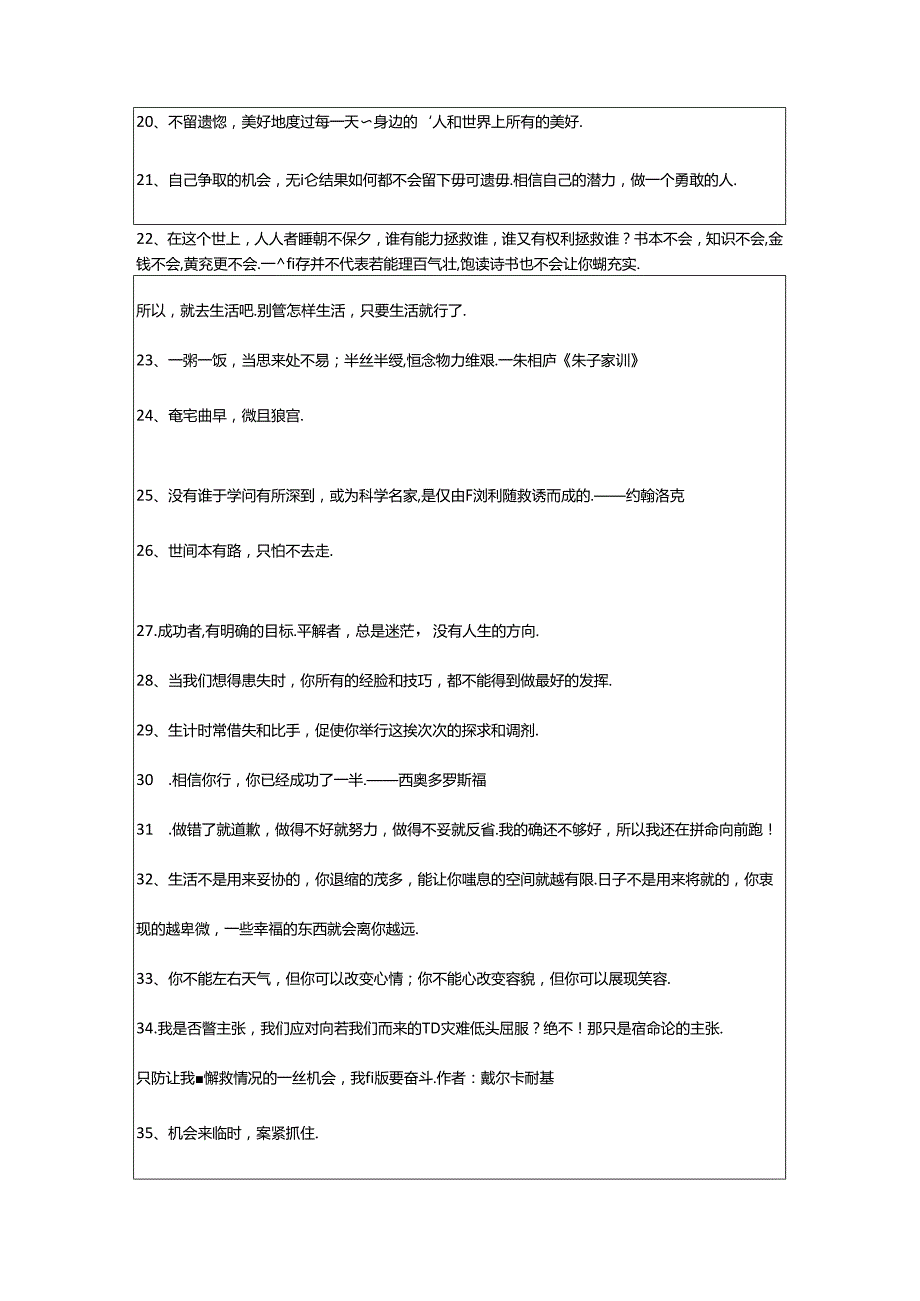 2024年年实用的励志名言汇编89条.docx_第3页