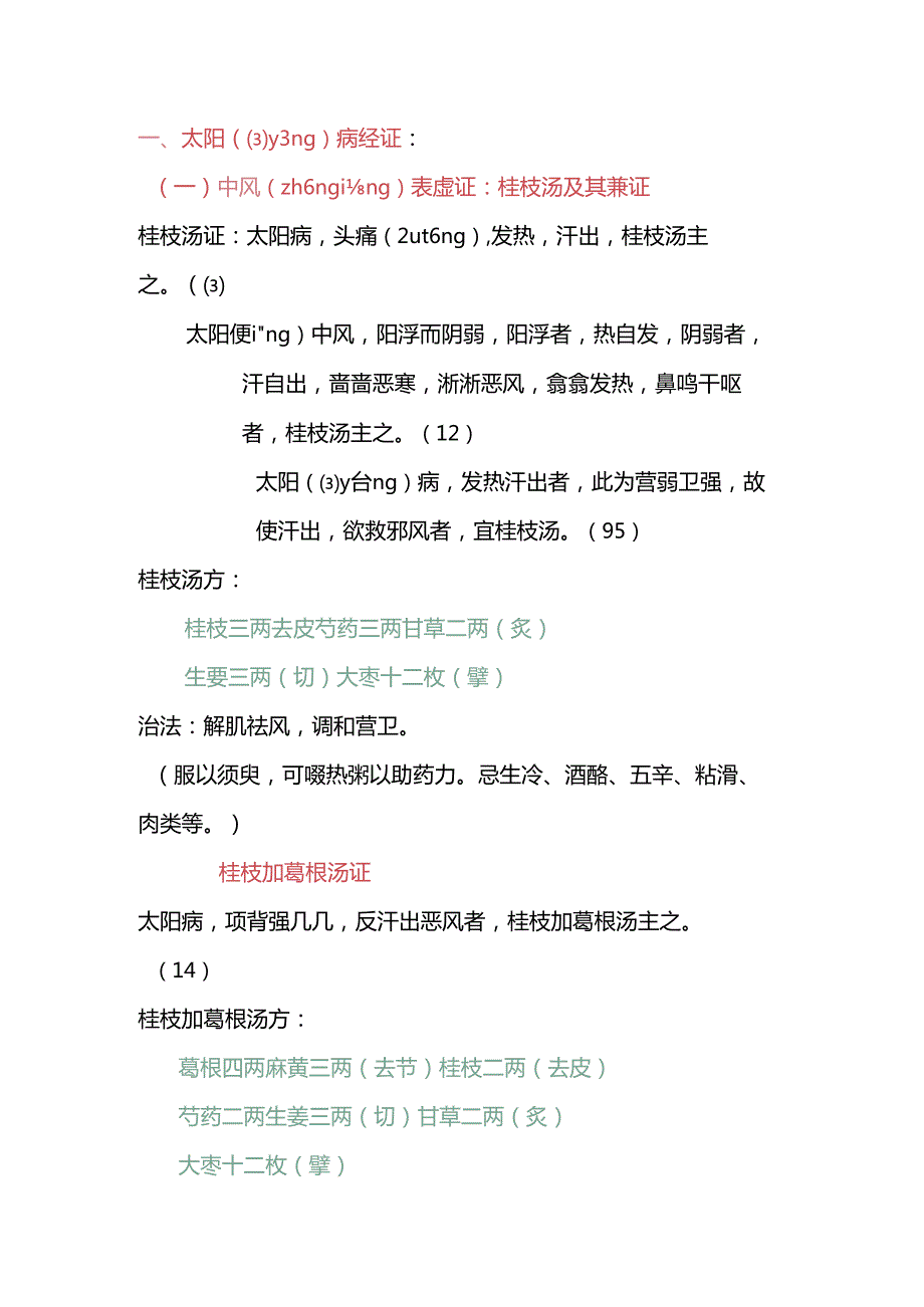 伤寒论之太阳病篇.docx_第1页