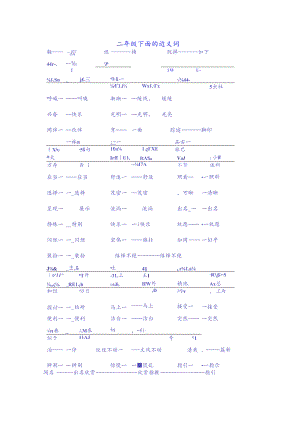 二年级下册的近义词.docx