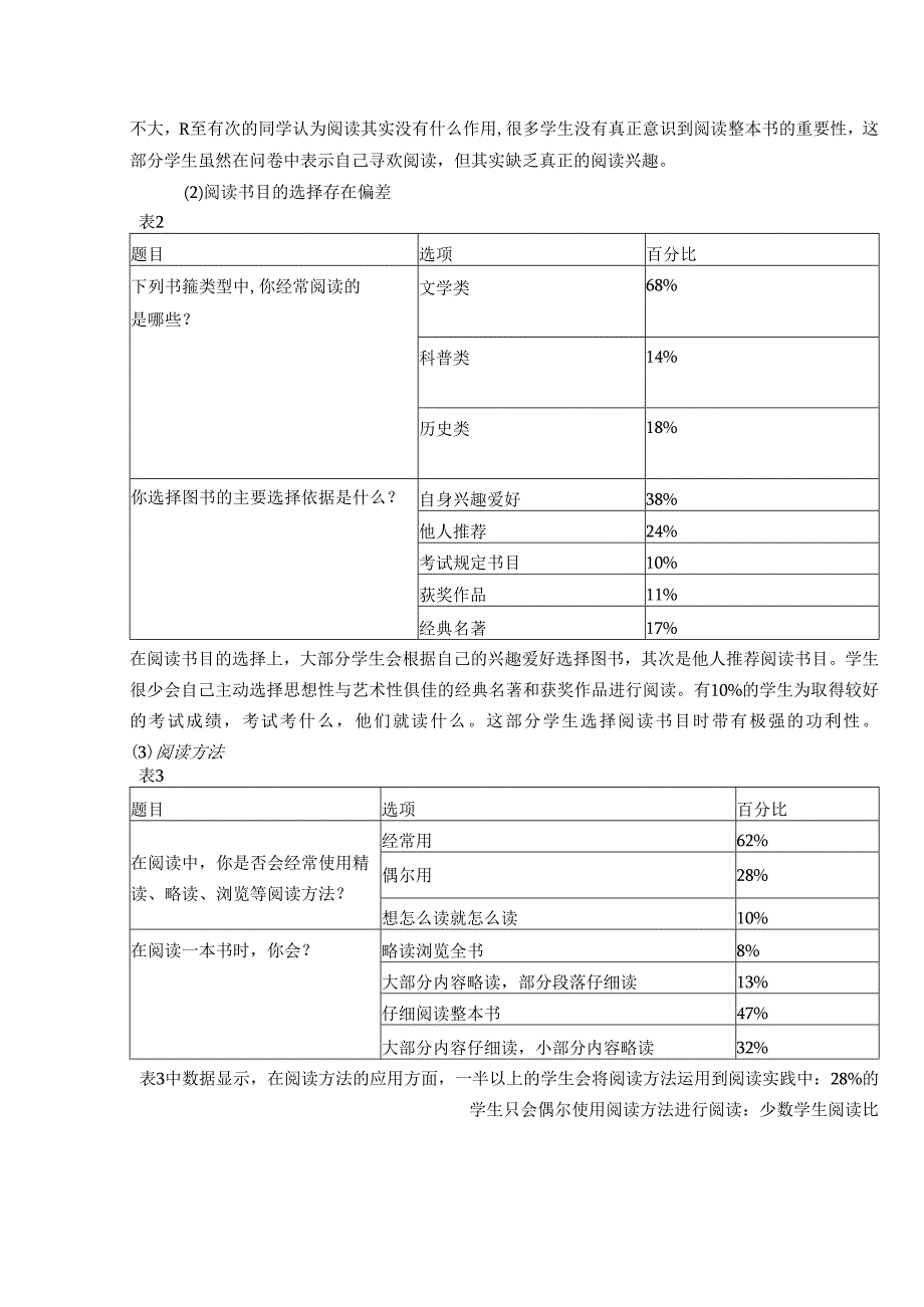 【《小学高学段整本书阅读教学现状的问卷调查报告》6400字（论文）】.docx_第2页